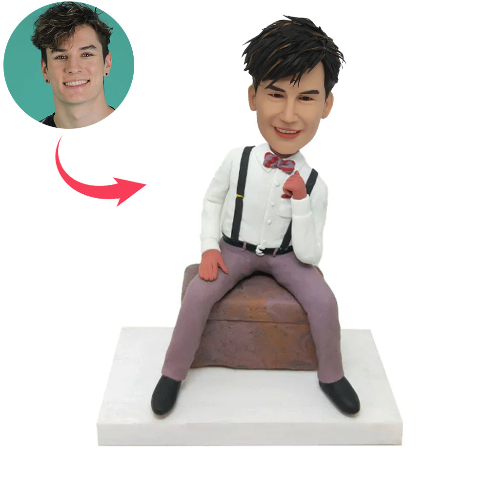 Regalo Cabezudo estilo retro para jefe
