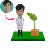 Muñeca Cabezudo de decoración de consultorio médico