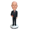 Bobble Head personalizado de profesor masculino con libro