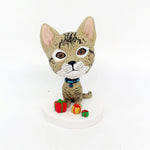 Bobblehead de gato personalizado a partir de fotos