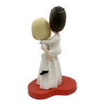 Muñecos de boda con la novia y el novio