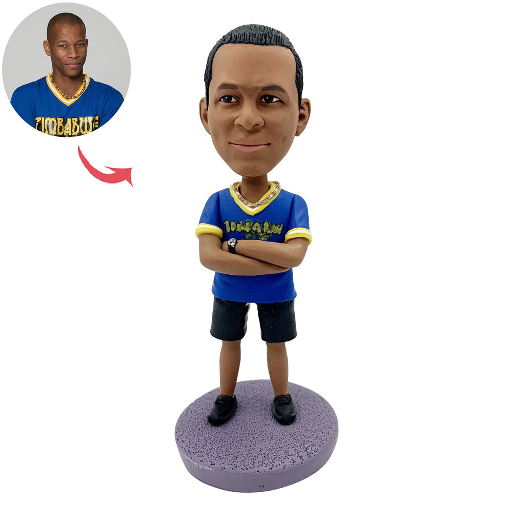 Muñeco Cabezudo deportivo personalizado para hombre