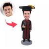 Cabezudo personalizado graduado masculino