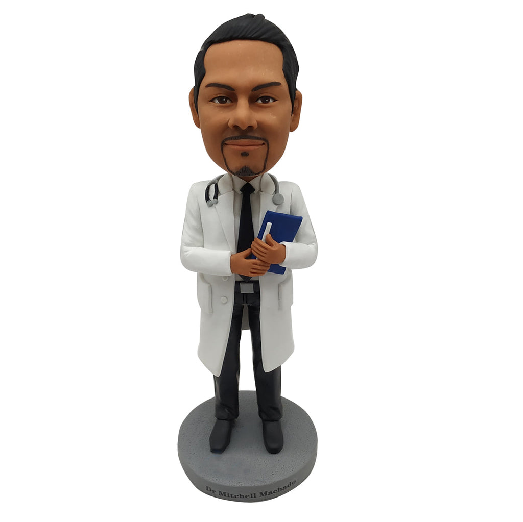 Doctor Cabezudo personalizado en el trabajo