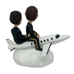 Muñeca Cabezudo de pareja piloto personalizada