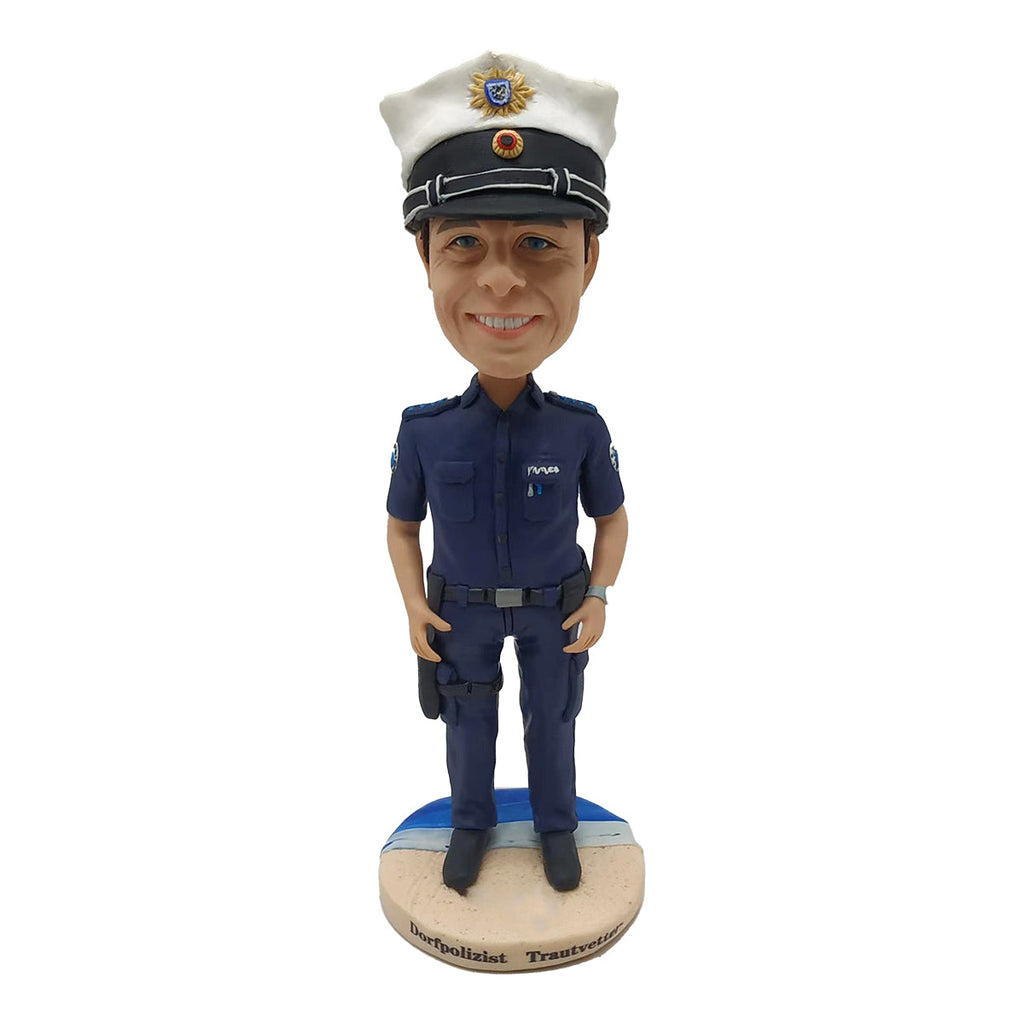 Cabezudo uniforme azul marino personalizado
