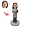 Figuras de Profesora Personalizadas Mujer con Vestido