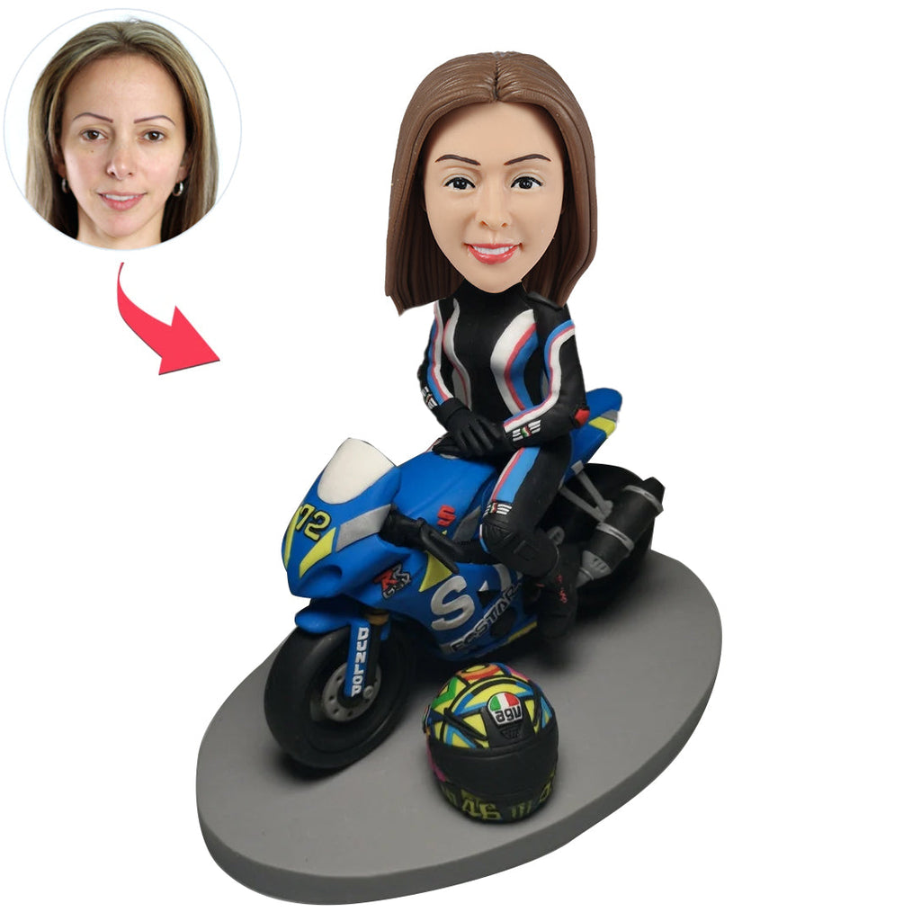 Regalo Cabezudo personalizado para corredoras femeninas