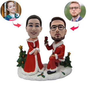 Muñeco Cabezudo de regalo de Navidad personalizado