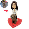 Persona y mascotas Cabezudo personalizables