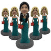 Muñecas Cabezudo de dama de honor personalizadas