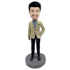 Cabezudo de hombre soltero personalizable
