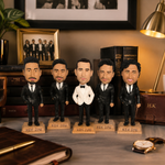 Bobblehead personalizado para padrinos de boda