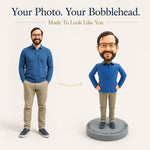 Cabezudo macho único totalmente personalizable