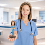 Figuras Cabezudo personalizadas de enfermera
