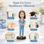 Figuras Cabezudo personalizadas de enfermera