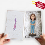 Figuras Cabezudo personalizadas de enfermera