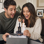 Custom Bobblehead Wedding Couple