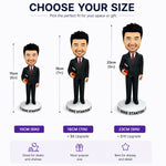 Bobblehead personalizado de maestro de escuela