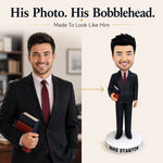 Bobblehead personalizado de maestro de escuela
