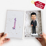 Bobblehead personalizado de maestro de escuela