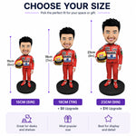 Custom Racer Bobblehead Gift