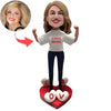 Cabezudo personalizado para mamá genial