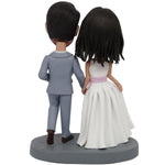 Pareja de novios recién casados Cabezudo personalizado