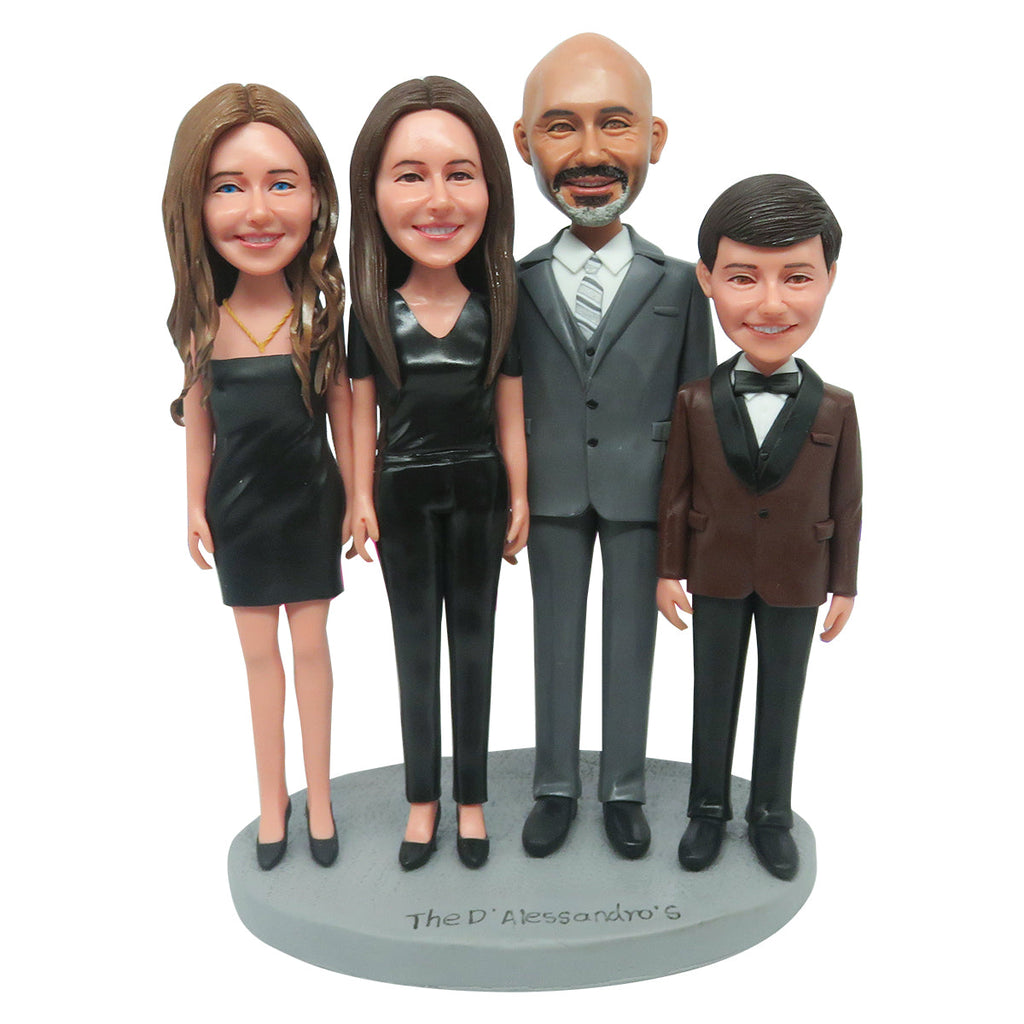 Bobblehead personalizado para miembro de la familia