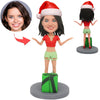 Regalo de Navidad sorpresa Cabezudo personalizado