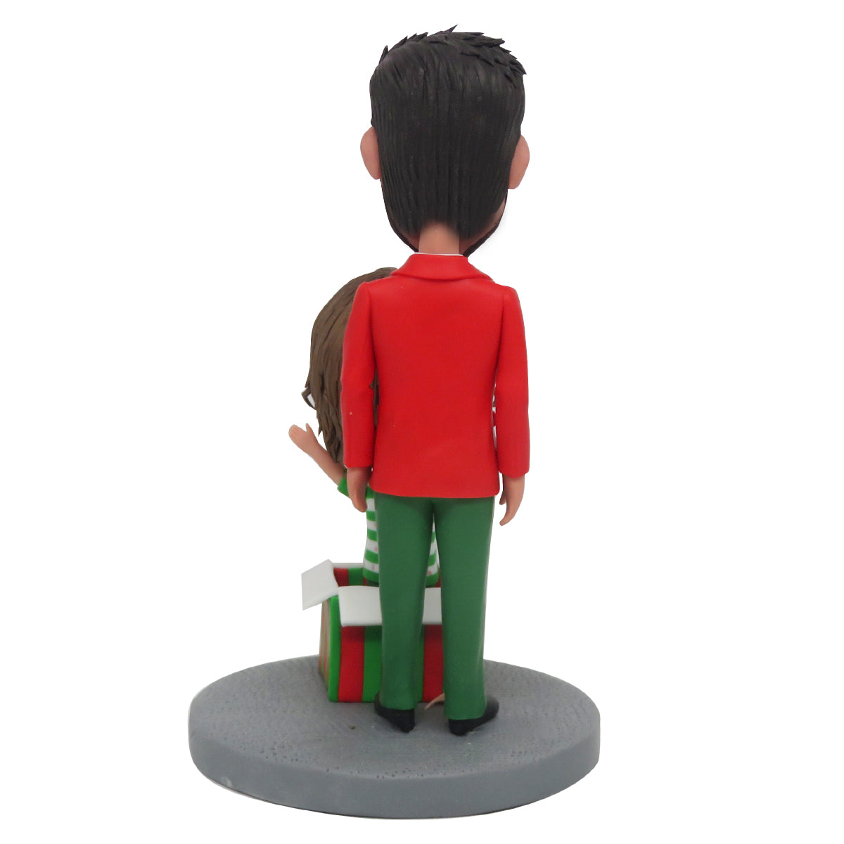Regalos de Navidad Cabezudo personalizado para padres e hijos