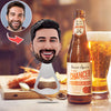 Abridor de botellas divertido personalizado con cara personalizada