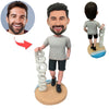 Muñeca Cabezudo MALE BOSS personalizada
