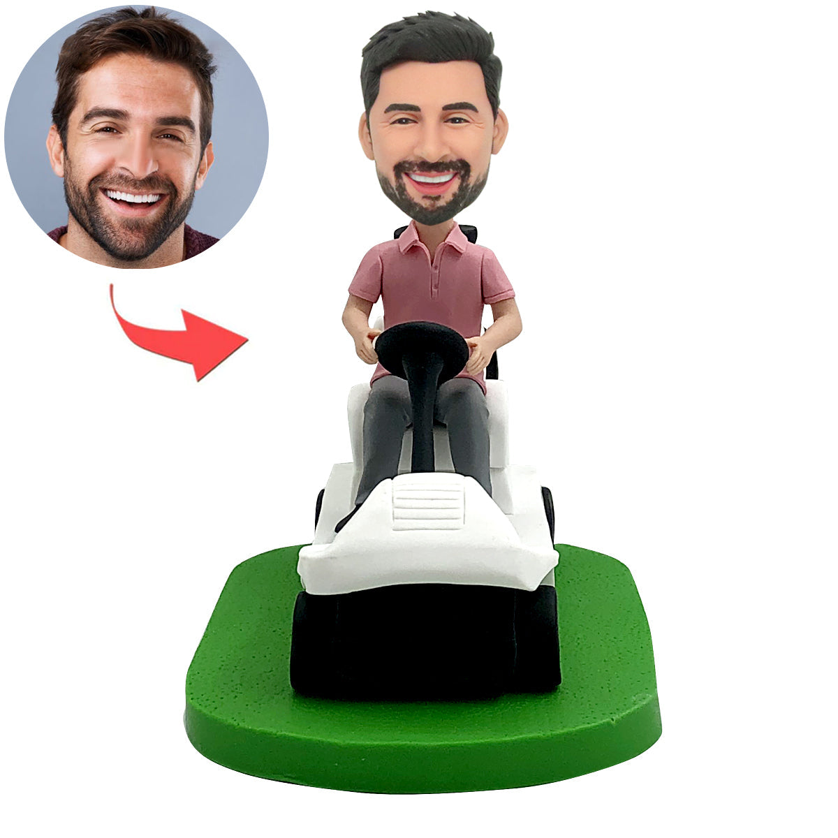 Idea de regalo para el día del padre: Conducir un carrito de golf Cabezudo