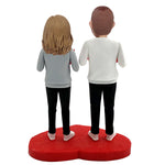 Cabezudo de pareja personalizado con “LOVE”