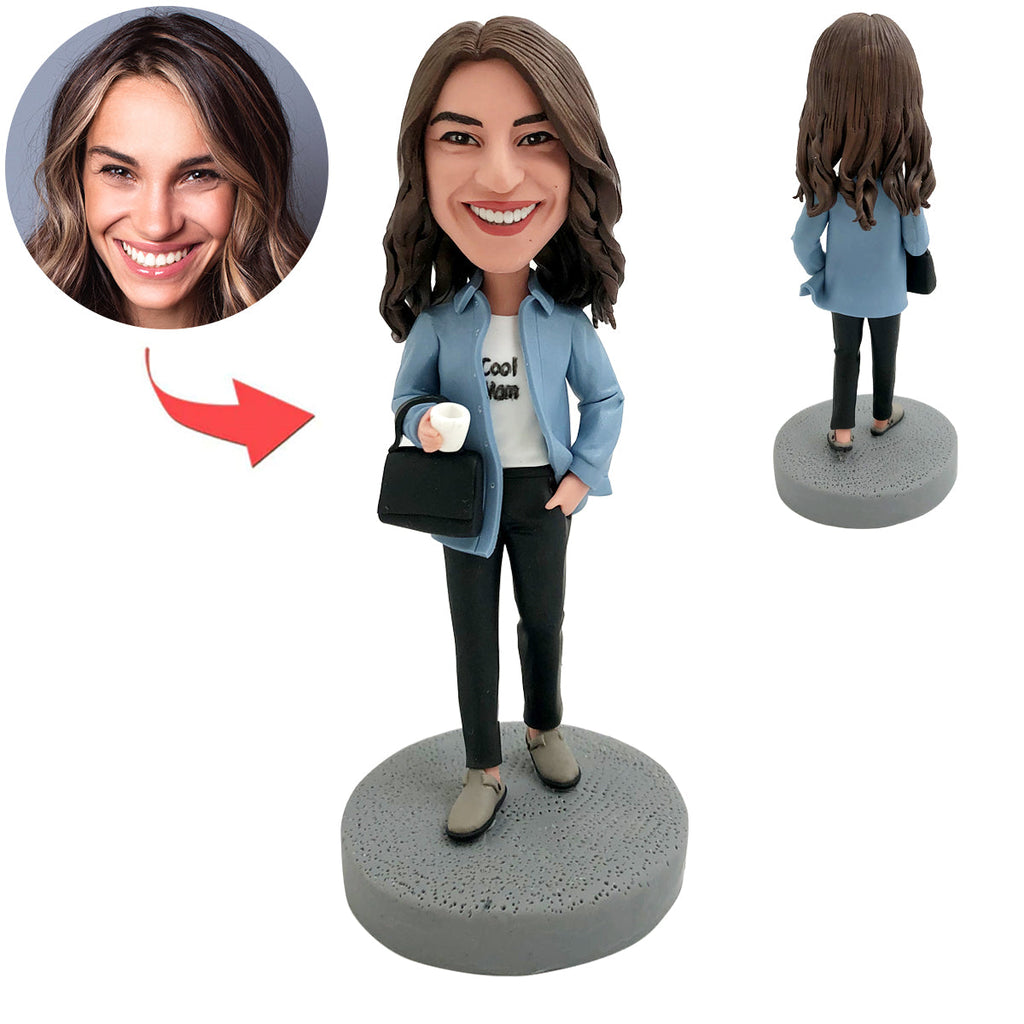 Cabezudo personalizado de mamá genial como regalo del Día de la Madre