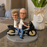 Custom Couple Bobblehead with Locomotive
