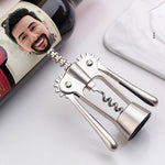 Abridor de vino personalizado Bobblehead personalizado