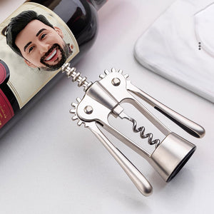 Abridor de vino personalizado Bobblehead personalizado