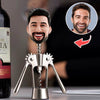 Abridor de vino personalizado Bobblehead personalizado