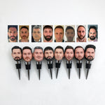 Tapones de botellas de vino personalizados Bobblehead personalizado