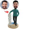 Cabezudo personalizado "MEJOR JEFE DE TODOS"