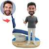Regalo personalizado de Cabezudo de dentista personalizado