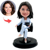 Cabezudo femenino personalizado de BOSS - REGALO DEL DÍA DEL BOSS