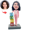 Cabezudo femenino personalizado - BEST BOSS