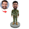 Cabezudo de soldado masculino personalizado