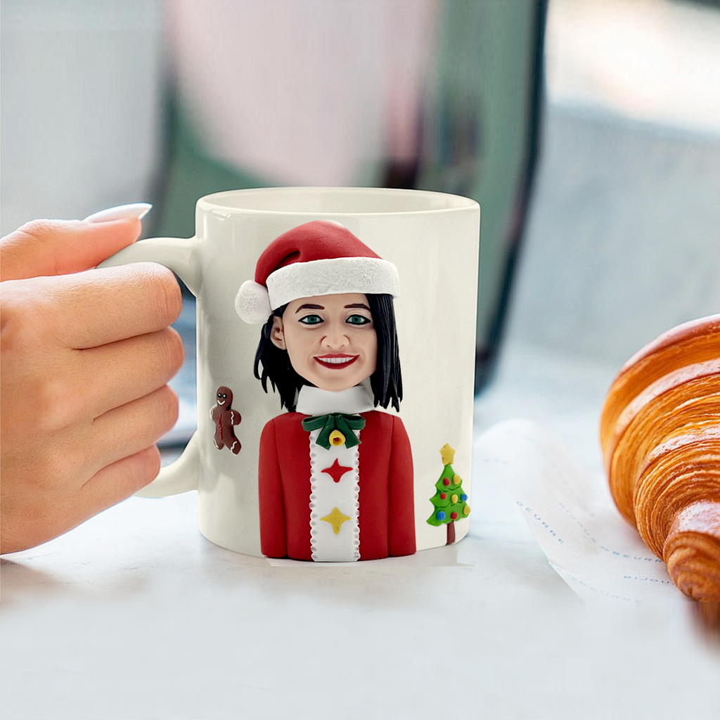 Taza personalizada de regalo de Navidad personalizada