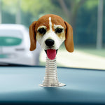 Tablero de instrumentos personalizado para perros Bobblehead