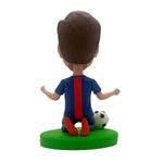 Cabezón personalizado de jugador de fútbol feliz