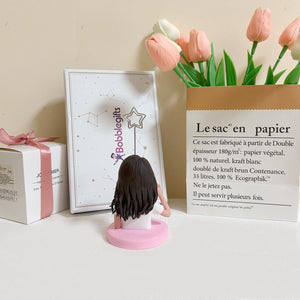 Cabezón personalizado con clip para fotos